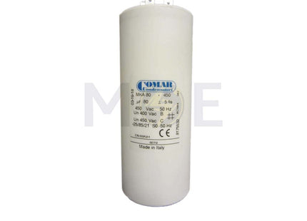 COMAR Motor Running Capacitor 80UF 450V | MKA 80-450 بوبين موتور