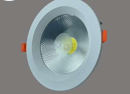CuperLight LED COB Downlight/ Panel Light White Ceiling Flush Mounted Circular Daylight 15cm 3000lm 30W | DW-315-30W | سبوت ليد مدور مخفي ابيض دايلايت