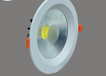 CuperLight LED COB Downlight/ Panel Light White Ceiling Flush Mounted Circular Daylight 15cm 3000lm 30W | DW-315-30W | سبوت ليد مدور مخفي ابيض دايلايت