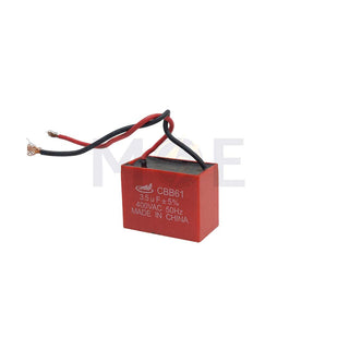 Fan Capacitor Red 3.5UF 400V | CBB61 بوبين مروحة بشريط احمر