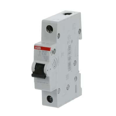 ABB SH201 C32 MCB 1P 6kA 32A | 2CDS211001R0324 دجنتور مفرد