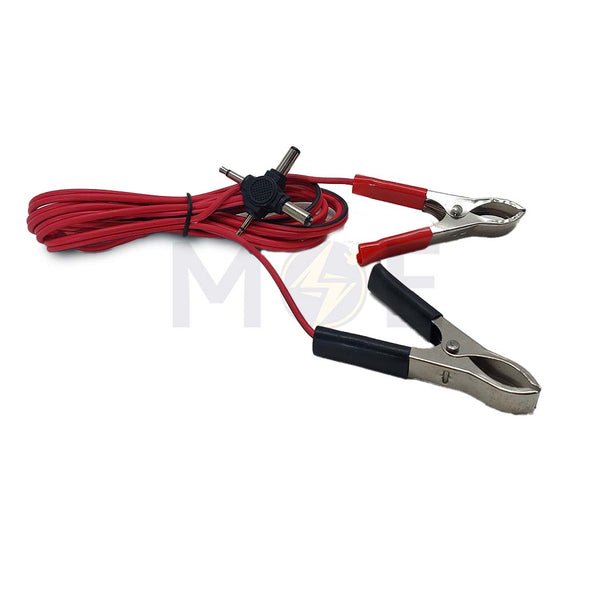 Alligator Clips / Charging Clamp Cable To Multi DC plugs 1.5mt | HC-216