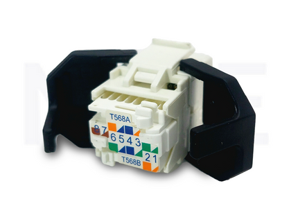 3M Cat6 RJ45 Network Keystone Jack Tools Less UTP | VOL-OCK6-U-W
