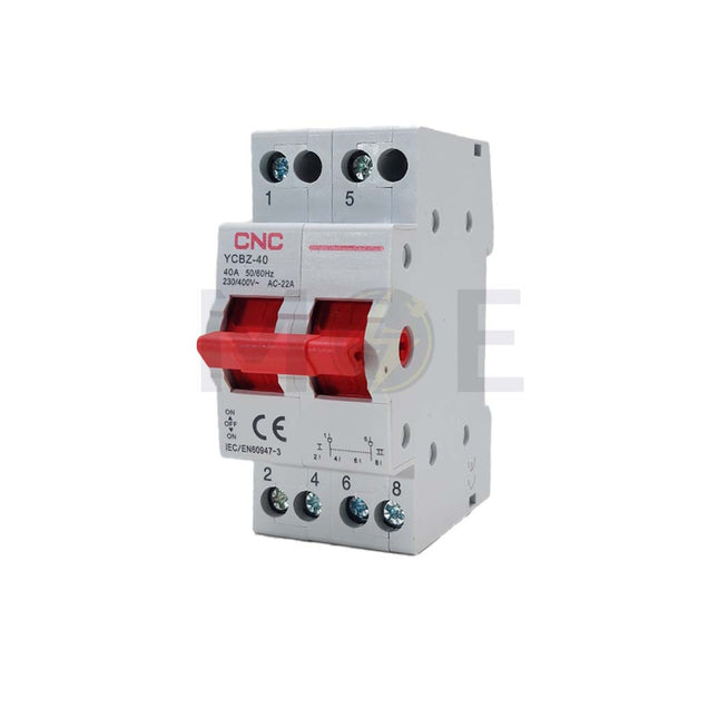 CNC Change Over Switch 2P 40A | YCBZ-40