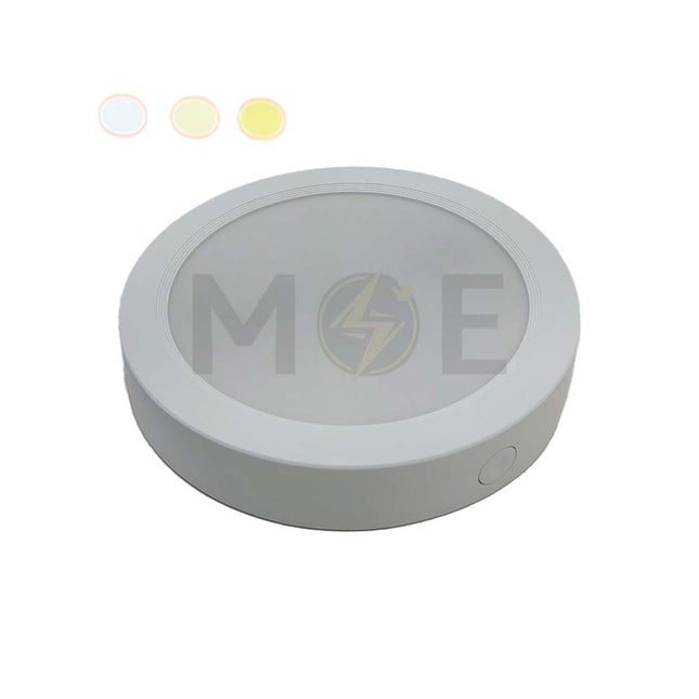 Classic Light LED DownLight/Panel Light White Surface Circular Spot Daylight, Warmwhite, Coolwhite 22.7cm 24W | CL-S224CT-CCT