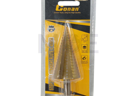 Conan Hss Metal Titanium Step Drill Bit 4-40mm | COS084401