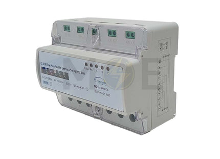 Cosmostar Three Phase Energy Meter KwH 220V AC 50/60Hz 80A 7Mod. | CS-3PHM