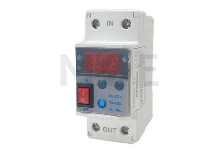 CuperA+ Over Load Protection Din Rail 2module 1-40A  BOA-63 1-40A (BTRC)