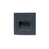 Cuperlight Garden/Stairs Light LED Recessed Square Wall Lamp/Applique Gray Warmwhite 8.5x8.5cm 5W | W116S-5W