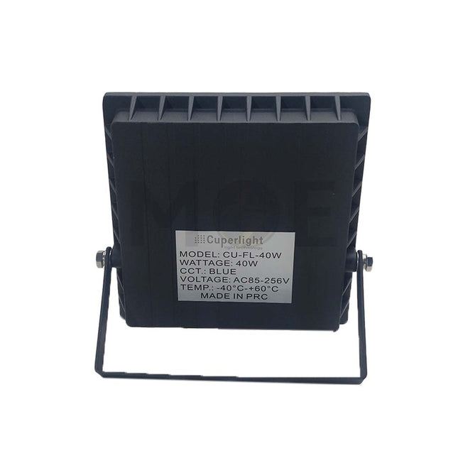 Cuperlight LED Black SMD Floodlight Blue IP65 AC85-265V 40W | CU-FL-40W