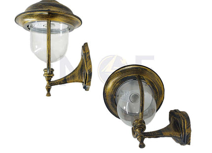 Cuperlight Outdoor Lantern Wall Light Bronze FL5002B E27 40cm | FL5002B BG