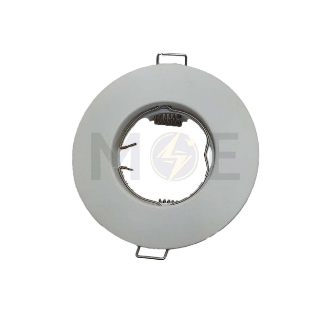 Cuperlight downlight / Spotlight Frame MR16 Chrome Recessed Fix Circular 6cm AK-112D2