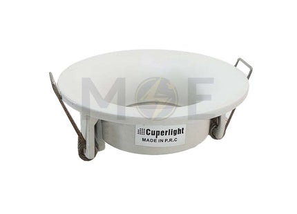 Cuperlight downlight / Spotlight Frame MR16 White Recessed Fix Circular Trimless 7.5cm | KG-441