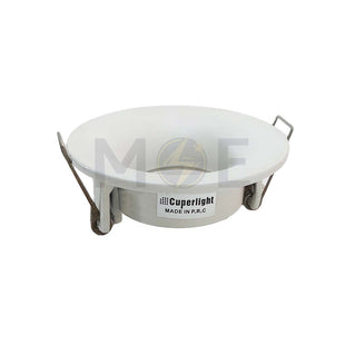 Cuperlight downlight / Spotlight Frame MR16 White Recessed Fix Circular Trimless 7.5cm | KG-441