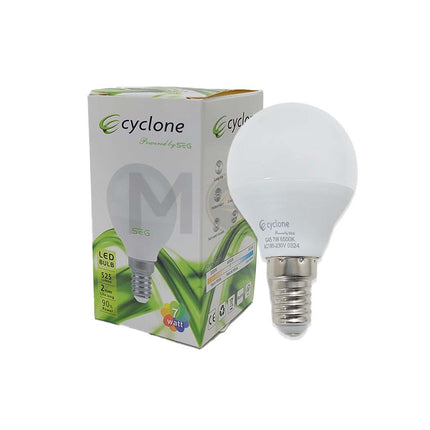 Cyclone LED Lamp Bulb Daylight E14 7W | G45