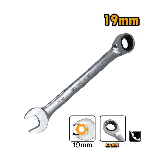 DYLLU Industrial Ratchet Spanner 19mm | DTSA5119