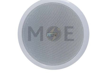 FEILEP Recessed Mounted Ceiling Speaker Round White 100V 10W 6inch سبيكر مدور مخفي ابيض