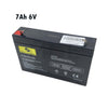 First Element VALVE Sealed Lead Acid Rechargeable Battery 7Ah 6V