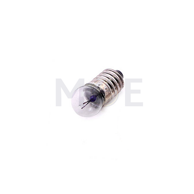 Flashlight Filament Incandescent Lamp Screw E10 2.5V 0.3A لمبة انتريك عادي برم