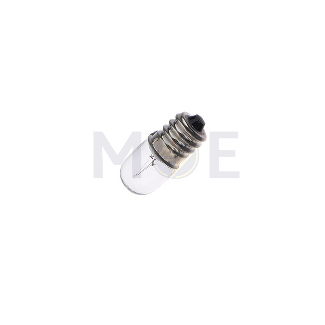Flashlight Filament Incandescent Lamp Screw E10 24V 0.1A لمبة انتريك عادي برم