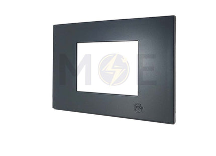 G-TECH Cover Plate Square for F-Series Matt Black 3module | F015