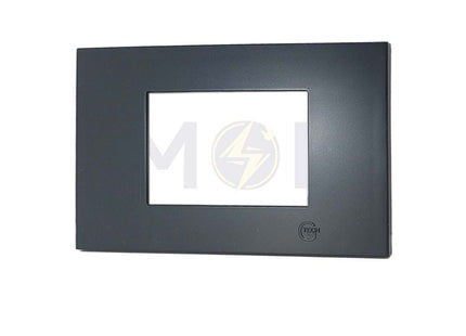 G-TECH Cover Plate Square for F-Series Matt Black 3module | F015