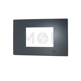G-TECH Cover Plate Square for F-Series Matt Black 3module | F015