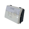 G-TECH Door Bell Switch/ Push Button with light + Name tag white 10A 3Module | IS018.WH