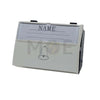 G-TECH Door Bell Switch/ Push Button with light + Name tag white 10A 3Module | IS018.WH