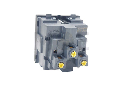 G-TECH Schuko Socket Black Matt 2P+E 16A 2Module | IS008.MT 10/150