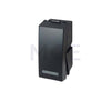 G-TECH Switch 1way Matt Black 1P 16A 1module | IS001.MT 20/300