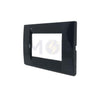 Glamour Plastic Cover Plate Black 3module | SA1003-Black