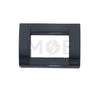 Glamour Plastic Cover Plate Black 3module | SA1003-Black