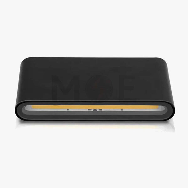 Goldenlight IP65 COB LED Outdoor UP & Down Wall Light Dark gray Warmwhite 17x9cm 12W | JLW1710S-12W-