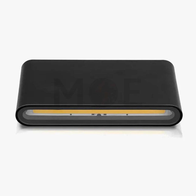Goldenlight IP65 COB LED Outdoor UP & Down Wall Light Dark gray Warmwhite 17x9cm 12W | JLW1710S-12W-