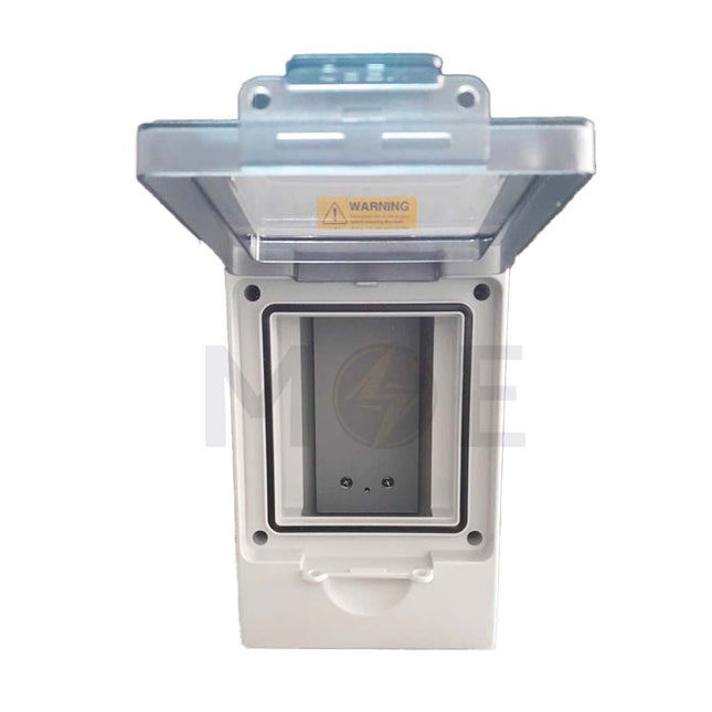 IP66 Plastic Surface Distribution Board Smoked Door For MCCB 2p 125A (270x135x155mm)