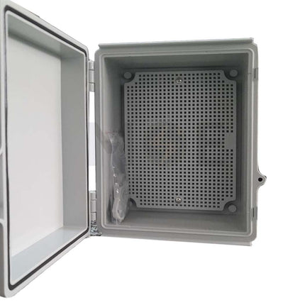 IP67 Plastic Enclosure Blind Door ABS Panel 170x220x110mm | HS172211