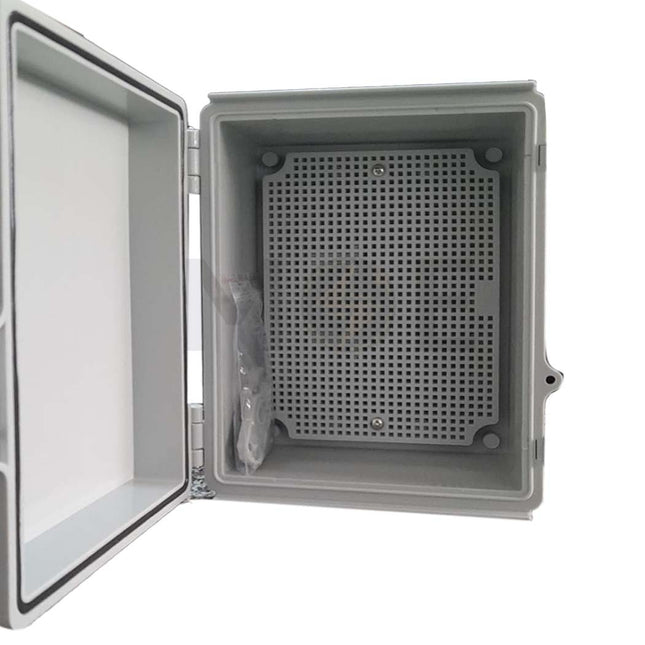 IP67 Plastic Enclosure Blind Door ABS Panel 170x220x110mm | HS172211