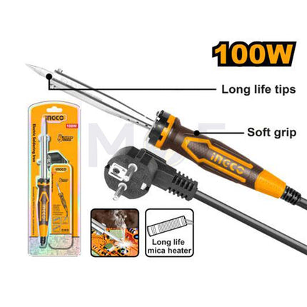 Ingco Industrial Electric Soldering Iron 100W | SI00108 كاوي لحام قصدير صناعي