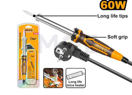 Ingco Industrial Electric Soldering Iron 60W | SI0268 كاوي لحام قصدير صناعي