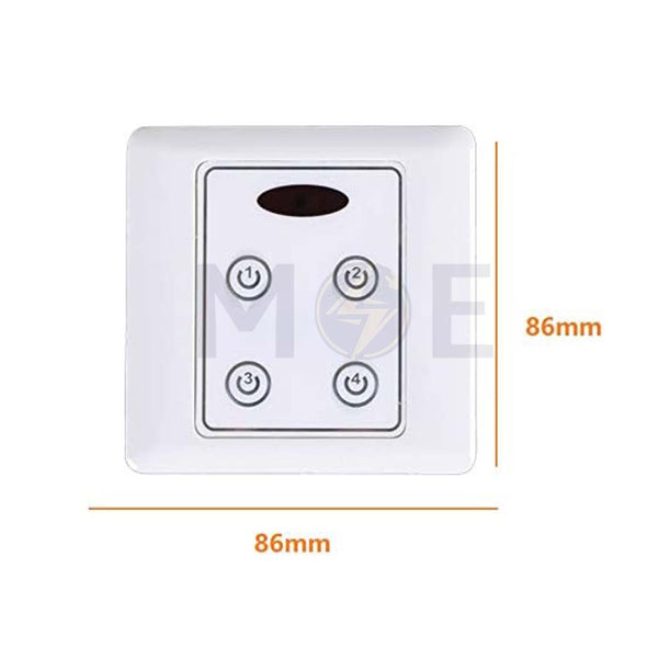 King Yita Exhibition Room Infrared Digital Wall Switch 4-Way 220V 