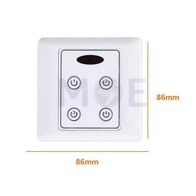 King Yita Exhibition Room Infrared Digital Wall Switch 4-Way 220V 