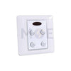 King Yita Exhibition Room Infrared Digital Wall Switch 4-Way 220V ريموت كنترول حائط اضاءة