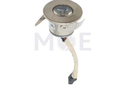 Lotus LED Pin Downlight/ Panel Light Chrome Ceiling Flush Mounted Circular Daylight 2.5cm 1W