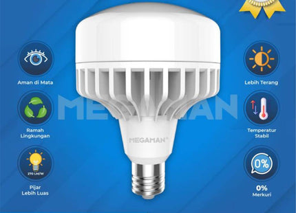 Megaman LED Bulb Lamp Daylight E40 6500K 10000Lm 100W | YTPDGLE5