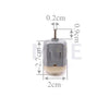 Mini DC Motor Toy 3V 20x15x27mm موتور تيار لعبة
