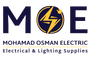 Mohamad Osman Electric MOE MOELECTRIC ELECTRICAL AND LIGHTING SUPPLIES LOGO  كهرباء عثمان محمد عثمان الكتريك ادوات كهربائية وانارة