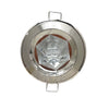 Orient Downlight Spotlight Frame Chrome Nickel Recessed Fix Circular With Pyramid Glass MR16 6cm سبوت فارغ مدور مخفي مع زجاجة هرم فضيكروم على كرومنيكل ثابت