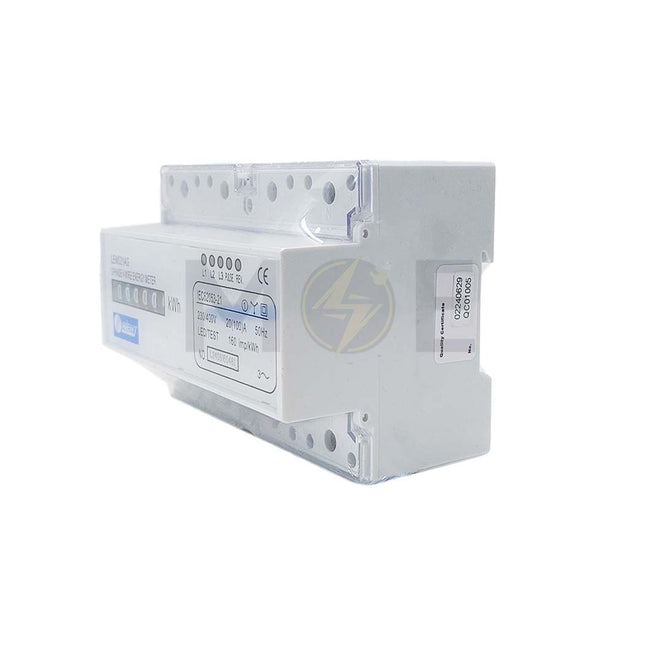 Orient Three Phase Energy Meter KwH 230V AC 50Hz 100A 7Mod. | LEM021AG