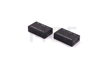 Over Lan HDMI Extender 4K 1x1 Splitter HDMI sender receiver 60m Cat5e/6 RJ45 اكستندر فيديو
